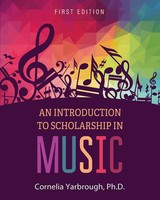 Cornelia Yarbrough | An Introduction To Scholarship In Music | Taschenbuch