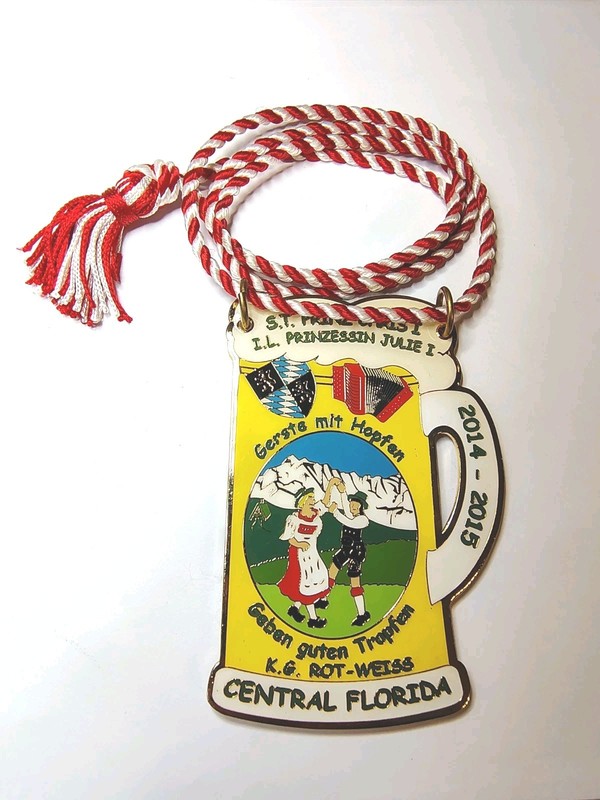 German American Society Of Central Florida 2014 2015 Collectible Lainyard Yard