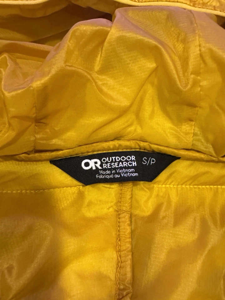 Outdoor Research Superstrand LT Sudadera con Capucha Hombre Chaqueta de Invierno, Amarillo Alerce, Pequeña Foto 3 de 4
