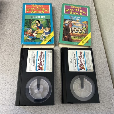 Disney Sing Along Songs Heigh-Ho, You Can Fly, Bare Necessities