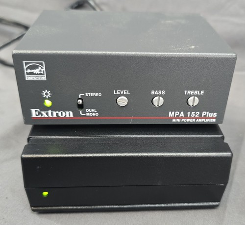 Extron MPA 152 Plus Mini Power Amplifier with Extron 28-284-07LF Power Supply - Picture 2 of 10