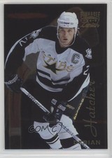 1996-97 Pinnacle Zenith Derian Hatcher #19 0q3