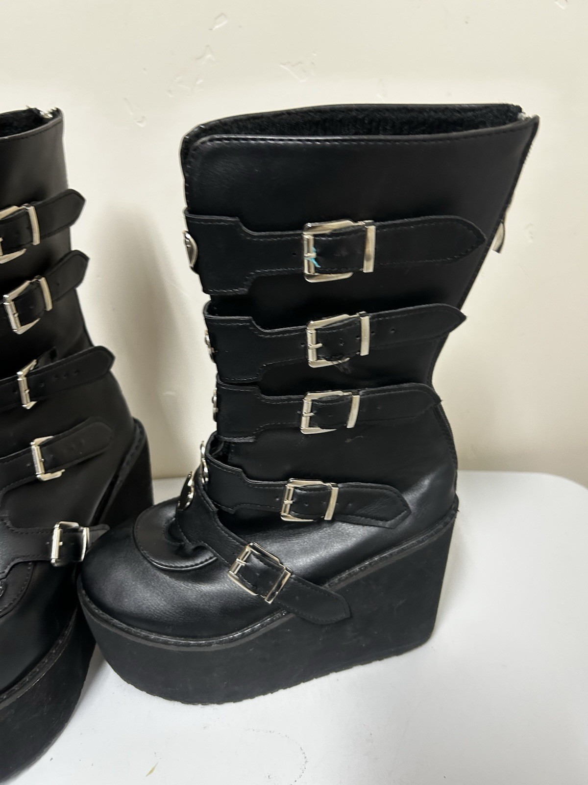 DEMONIA Womens 5 SWING 230 Platform Combat Boots … - image 4