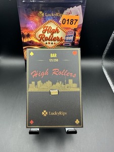 TD Mint LuckyRips High Rollers Gold Bar 0.5g Total .999 Fine Gold 0.5g 🔥