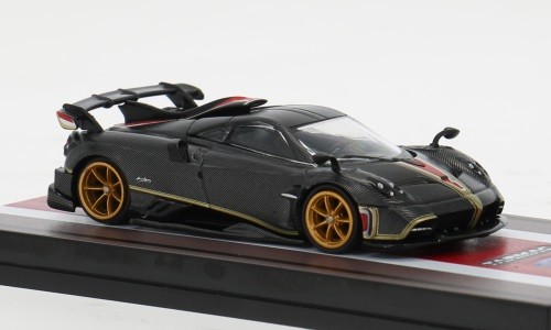 Tarmac Works T64G-TL046-BCF - 1/64 - Pagani Imola, Schwarz/Carbon - Neu-image