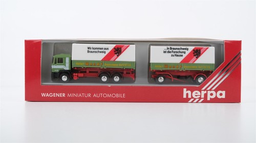 Tren colgante Herpa H0 859010 MAN Adalbert Wandt Brunswick | Zustand: Gebraucht