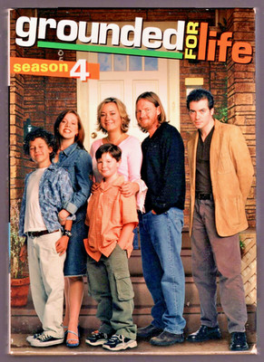 GROUNDED for LIFE Season 4 S4 (2003-04) TV Comedy Series, Anchor Bay 4-discs DVD