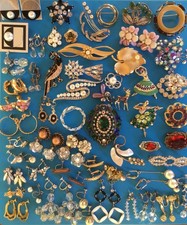 Lot De Broches Vintage Et Fantaisie – Bijoux Anciens Rétro à Collectionner Ou à Porter