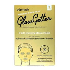 Popmask Glow Getter Self Warming Steam Face Masks (3 Masks)