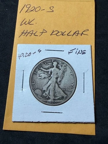 1920-S Walking Liberty Half VF +++