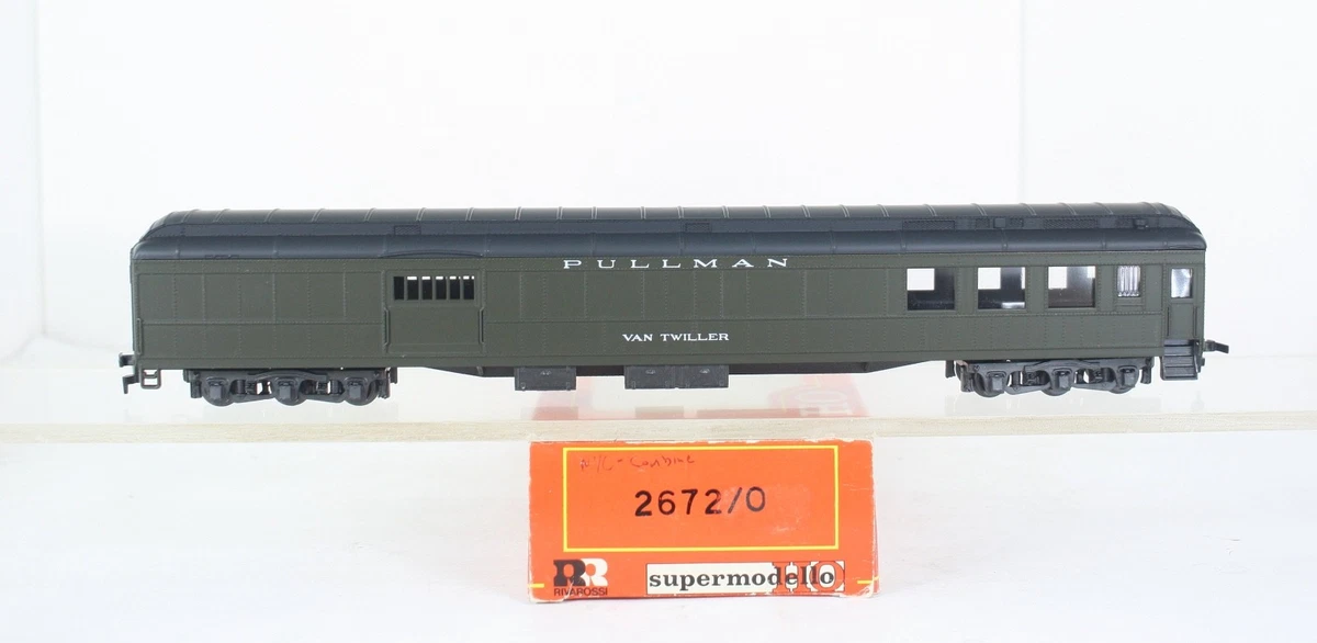 25+ Rivarossi Pullman HO Model Railroad Passenger Cars for sale