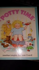 POTTY TIME By Jonathan Langley - Hardcover *Excellent Condition*