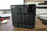 TS-419P+ QNAP 4 Bay Desktop NAS 503MB Memory NO PSU NO HDD