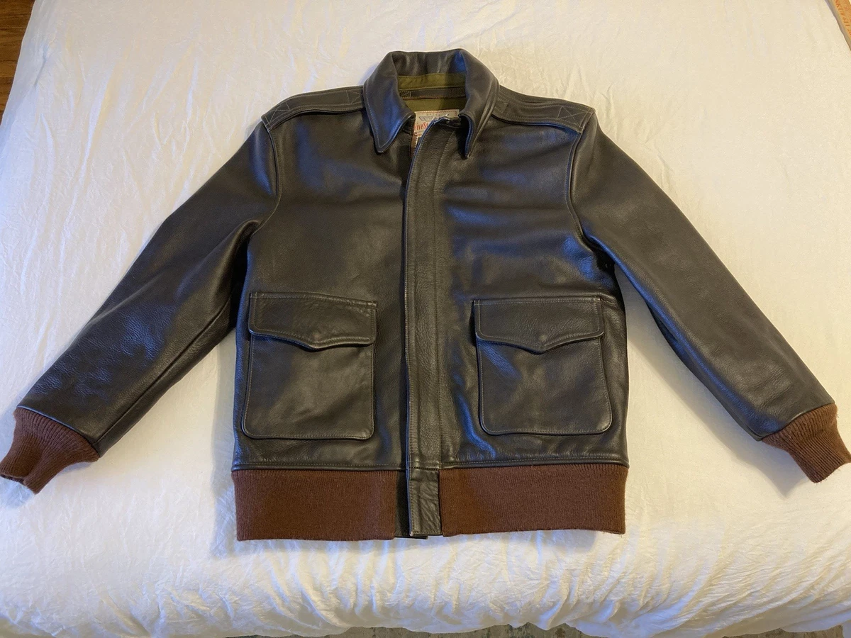 70S　VINTAGE　THEREE STAR ZIP　レザージャケット セブンティーズR&R U.S.A.〉70年代U.S.A.製THREE STARジッパースウェ