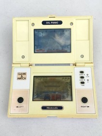 Game&Watch Oil Panic Multi screen Console Video game merchandise Retro USED
