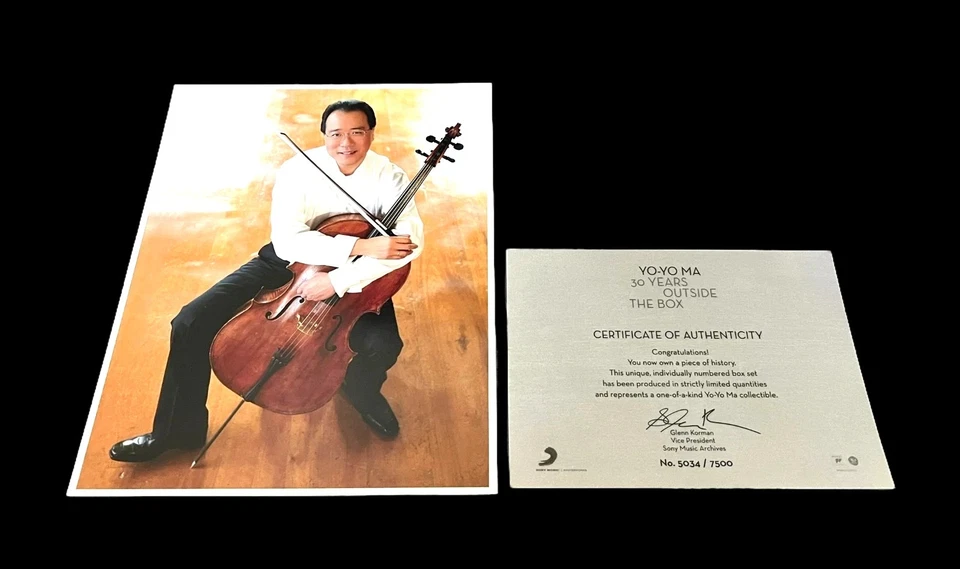 *RARE* Yo-Yo Ma 30 YEARS OUTSIDE THE BOX CD BOX SET  90 CDS - Image 3 of 4