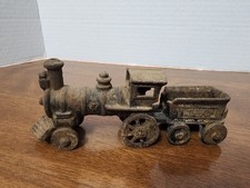 Vintage Cast Iron Toy Train