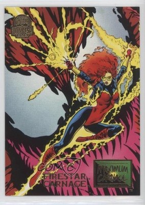1994 Fleer Marvel Universe Series V Maximum Carnage Firestar Carnage #20 1s9