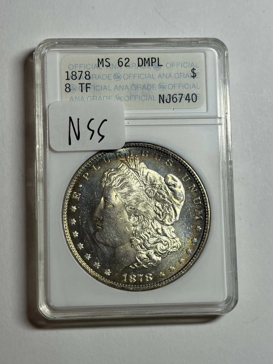 1896年モルガンダラー Morgan dollar PCGS MS62 MS 62 Graded 1896 Year Morgan US Dollars (1878-1921) for sale | eBay