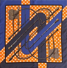 Hermes Clic-Clac a Pois Dot Carre 45 Unused Horsebit Bangle