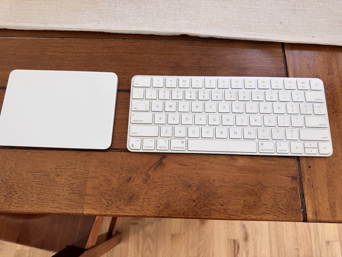 Apple Magic Trackpad and Keyboard Set Model A1644 for sale online