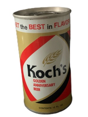Vintage Beer Can Koch s Golden Anniversary Beer Pull Top Empty