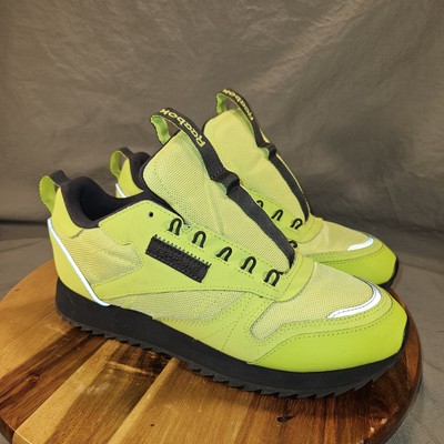 Reebok Classic CL Leather Ripple Trail Running EG6670 Lime Green