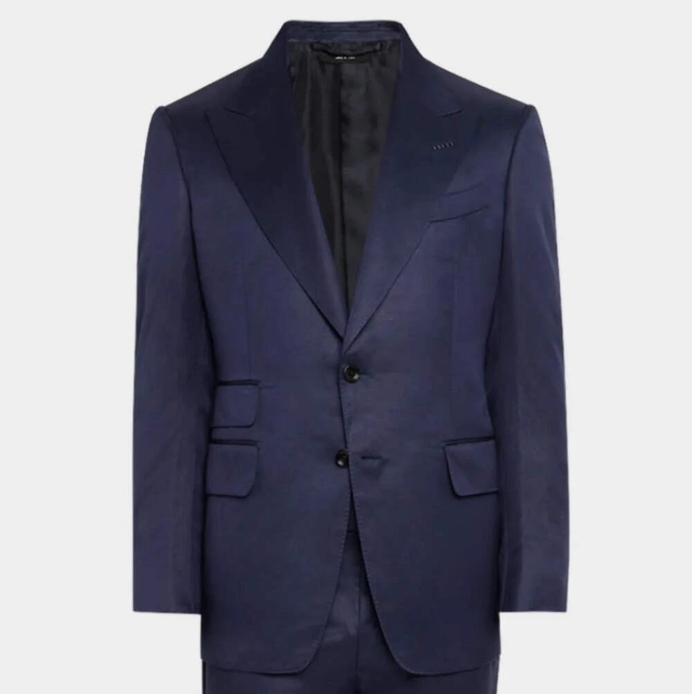 TOM FORD ネイビー ジャケット　46 TOM FORD ネイビー ジャケット46