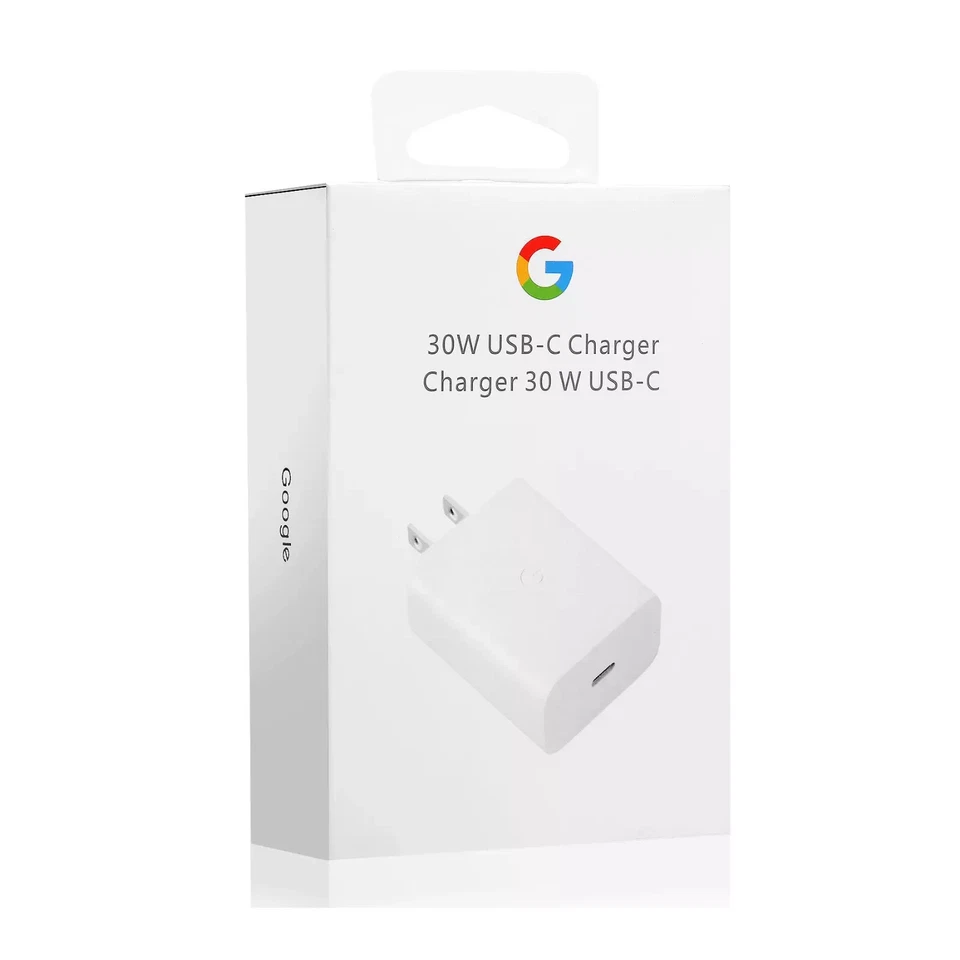 OEM Google USB-C Cargador rápido y juego de cables USB-C a USB-C Google Pixel 7,8,9 Pro Foto 4 de 4