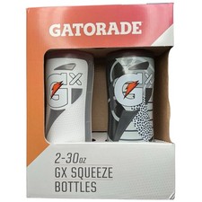 Gatorade GX 30oz Squeeze Bottles 2 Pack New