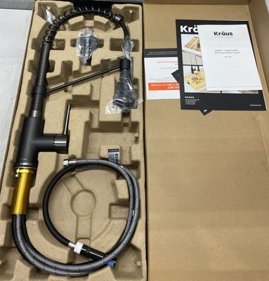 Kraus Commercial Single Handle Kitchen Faucet KPF-1610MBSB