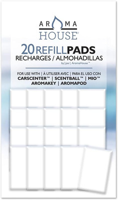 Aromatherapy Diffuser Unscented Refill Pads for Essential Oil for Use with Scent