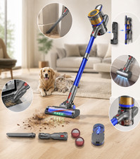 45KPa Cordless Vacuum 450W Anti Tangle Pet Hair Carpet Floor Hoover Vac Cleaner