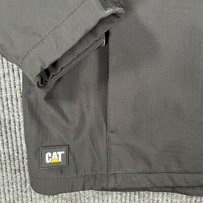 Caterpillar CAT Grid Fleece Softshell Jacket Coat Mens 2XL XXL
