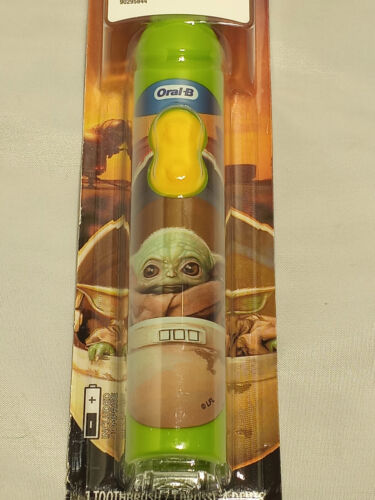 Limited Oral-B Kids Electric Toothbrush The Mandalorian Grogu BabyYoda Star War - Picture 3 of 6