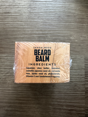 Sandalwood Beard Balm + Vanilla Beard Balm Shea Butter Beeswax Jojoba 2 oz each - Picture 4 of 4