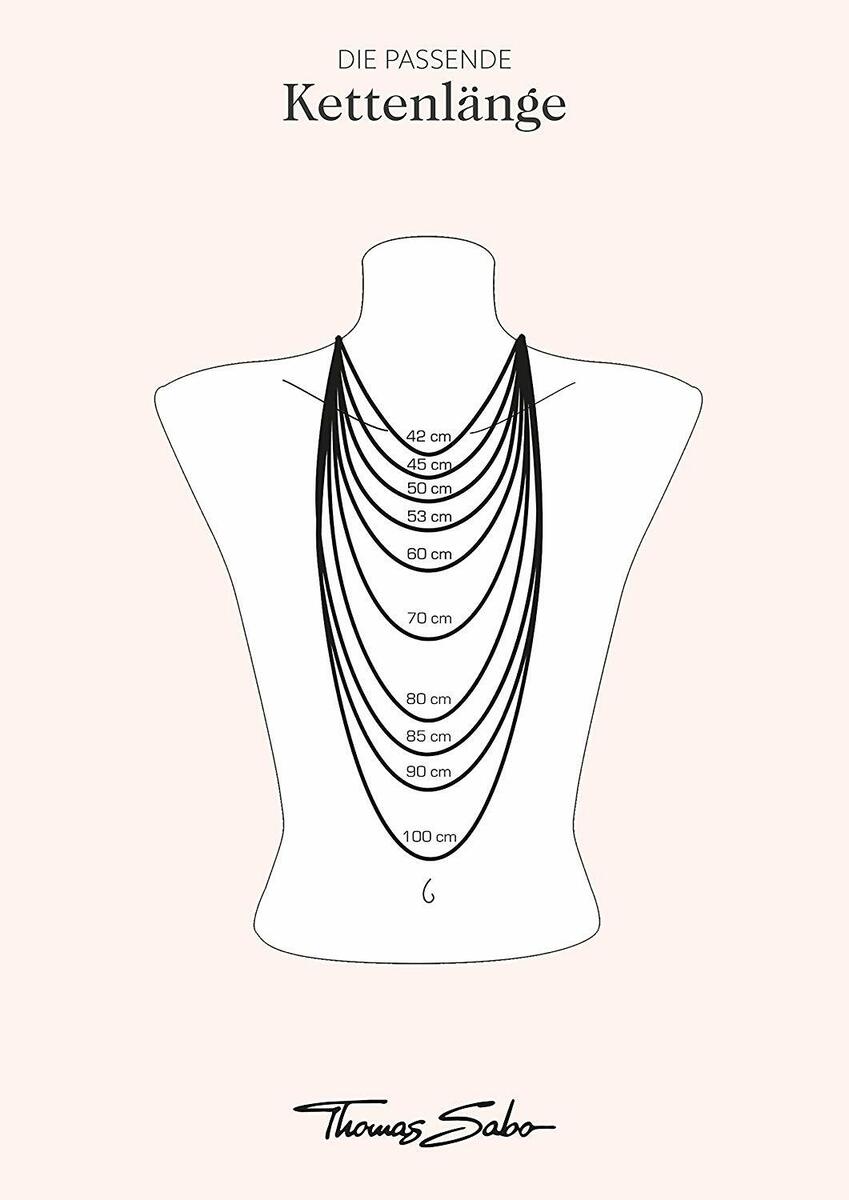 Thomas Sabo Damen-Kette für Beads Karma Beads 925 Sterling Silber | eBay