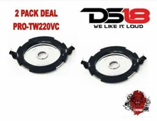 2x DS18 PRO-TW220VC Replacement Diaphragms for PRO-TW220 Tweeter recone kit