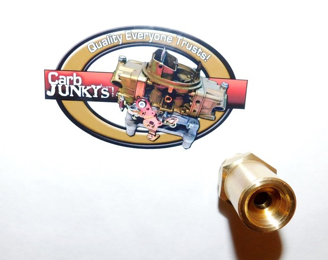 Rochester 4B Quadrajet Carb Fuel Inlet Fitting 7/8 20 2" Olds Pontiac