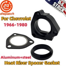 Heat Riser Spacer Eliminator For Chevrolet 1966-80 Small Block Exhaust Manifold