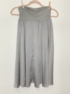 CAbi Style 241 Women's Grey Flowy Stretch Skirt Dress or ...