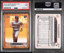 2022 Topps Chrome GILDED RC Chas McCormick  #/99 Astros PSA 9