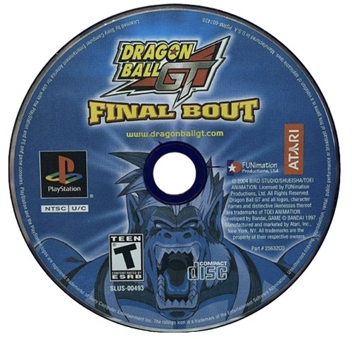 Dragon Ball GT: Final Bout Sony Playstation 1 2004 Y Folds Sealed