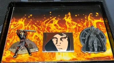 DISNEY STAR WARS WEEKENDS 2005 ANAKIN'S TRANSFORMATION PIN SET