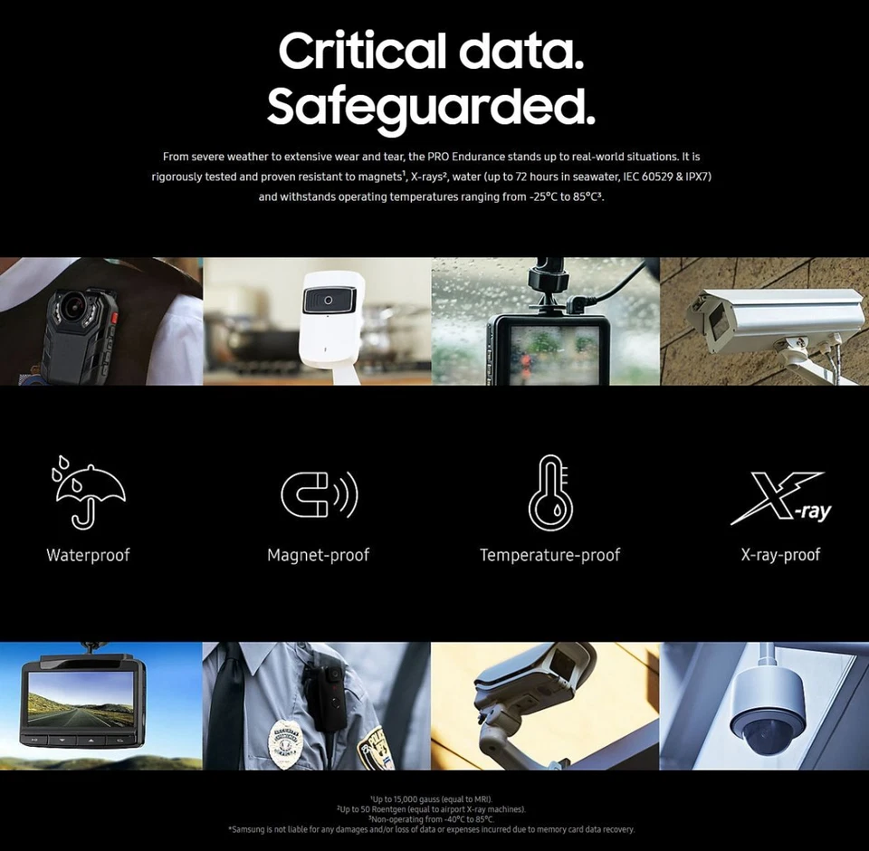 Micro SD card 32GB 64GB 128GB  256GB  Evo Plus SDXC Memory Card and Adaptor - Image 4 of 4