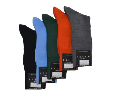 Falke B Ware 5 Paar Airport Socken Größe 39- 40 Herren Strümpfe Socke men K37