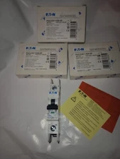 NEW LOT OF 3 GENUINE EATON FAZ-C20/1-NA-SP CIRCUIT BREAKERS 20A C 1P 277V 167137