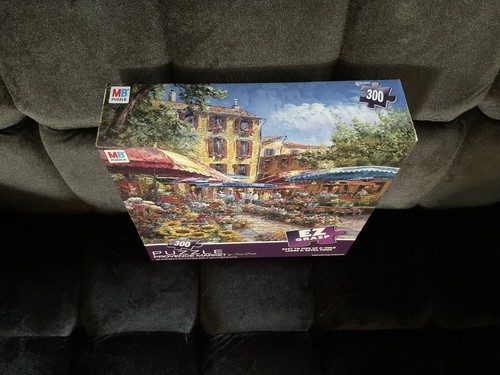 Easy Grasp 300 Piece Puzzle Provence Market Easy To Pick Up Sam Park Sealed Box - Picture 5 of 5