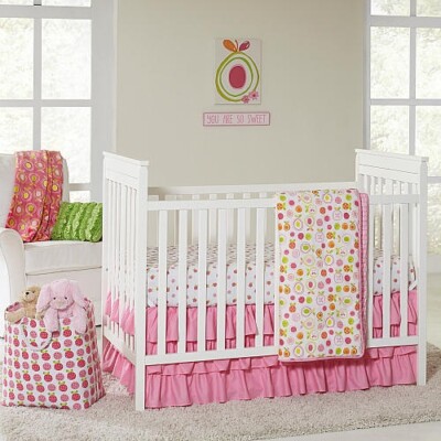 Sadie & Scout You Are So Sweet 9-Pc Crib Bedding Set Pink *New*