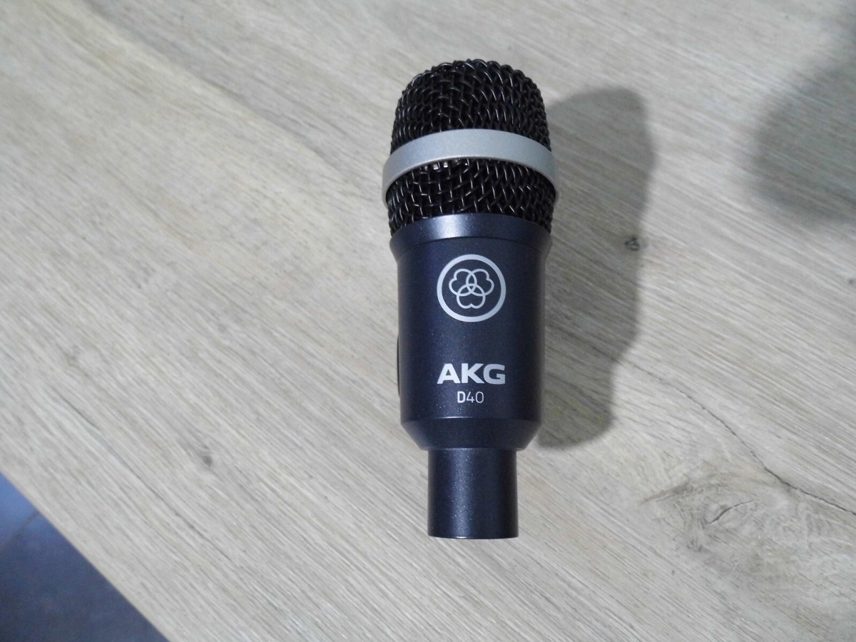 AKG D40 DYNAMICS INSTRUMENT MICROPHONE [NEW] | eBay